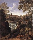 The Falls of Tivoli by Gaspard Dughet